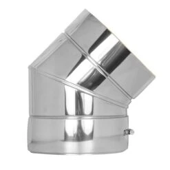 Winkel 45° - Doppelwandig - Reuter DW-GREEN