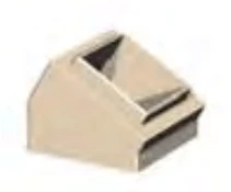 Leichtbauschornstein - Bogen 30° - Schiedel LB90