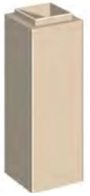 Leichtbauschornstein - Schachtelement 1000 Mm - Schiedel LB90